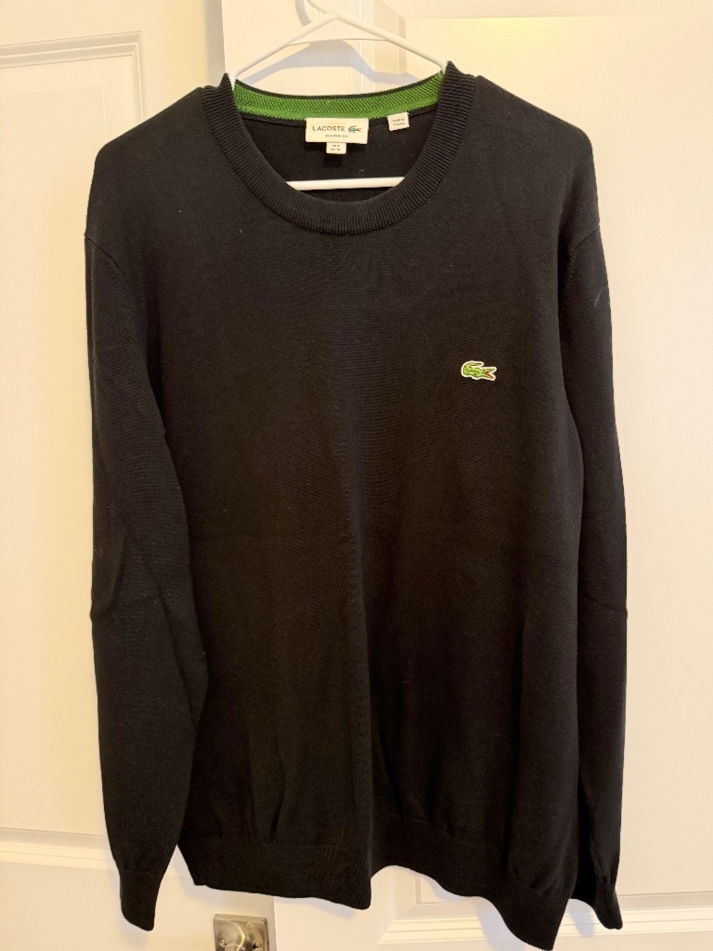 Lacoste Men Sweater Black XL